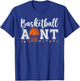 Basketball Aunt Of A Basketball Player Auntie T-Shirt - T-Shirt | Royal