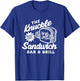 The Knuckle Sandwich Bar & Grill Fighting Joke Bar Dad T-Shirt - T-Shirt | Royal