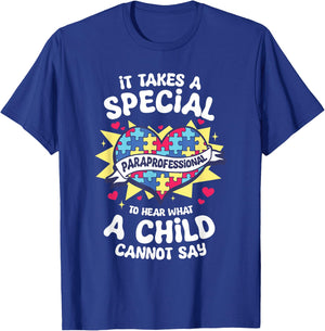 Paraprofessional Para Educator Parapro Teacher T-Shirt - T-Shirt | Royal