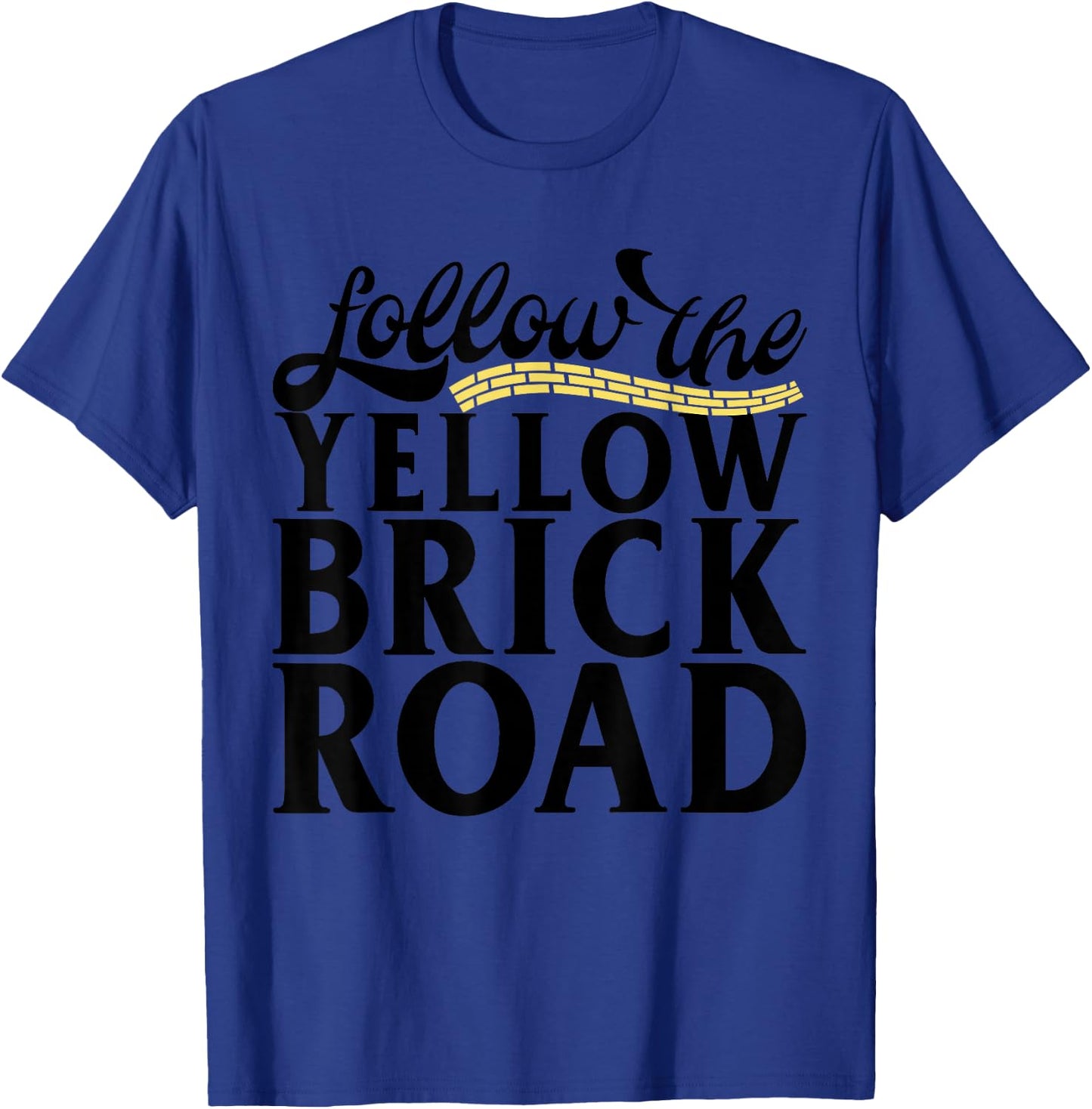 Follow The Yellow Brick Road T-Shirt - T-Shirt | Royal