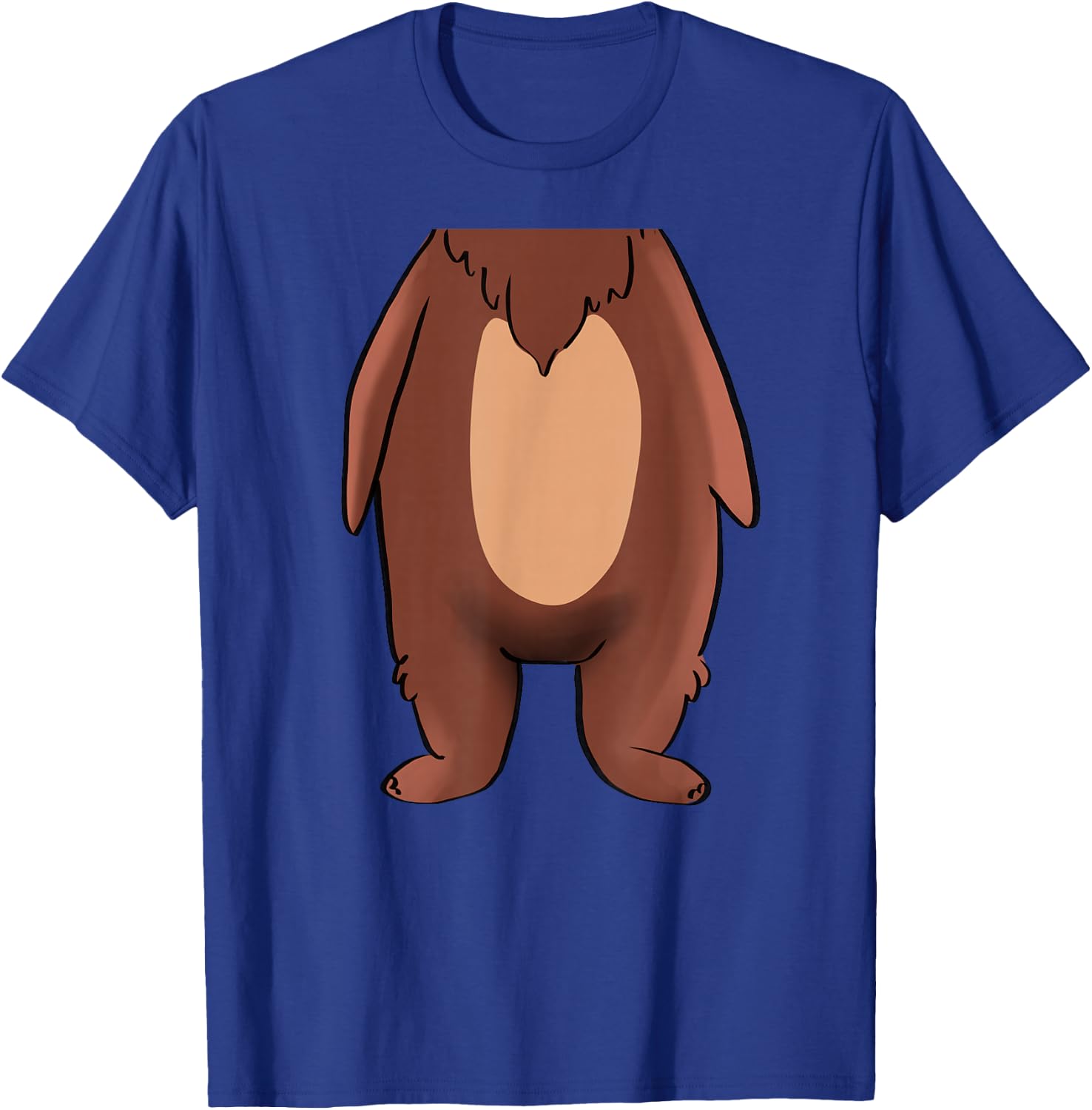 Easy Bear Halloween Costume T-Shirt - T-Shirt | Royal