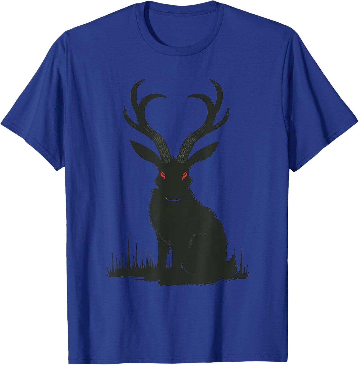 Jackalope Cryptid Women And Kids! Rabbit Silhouette T-Shirt - T-Shirt | Royal