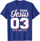 Christian - Team Jesus 03 Faith Hope Love T-Shirt - T-Shirt | Royal