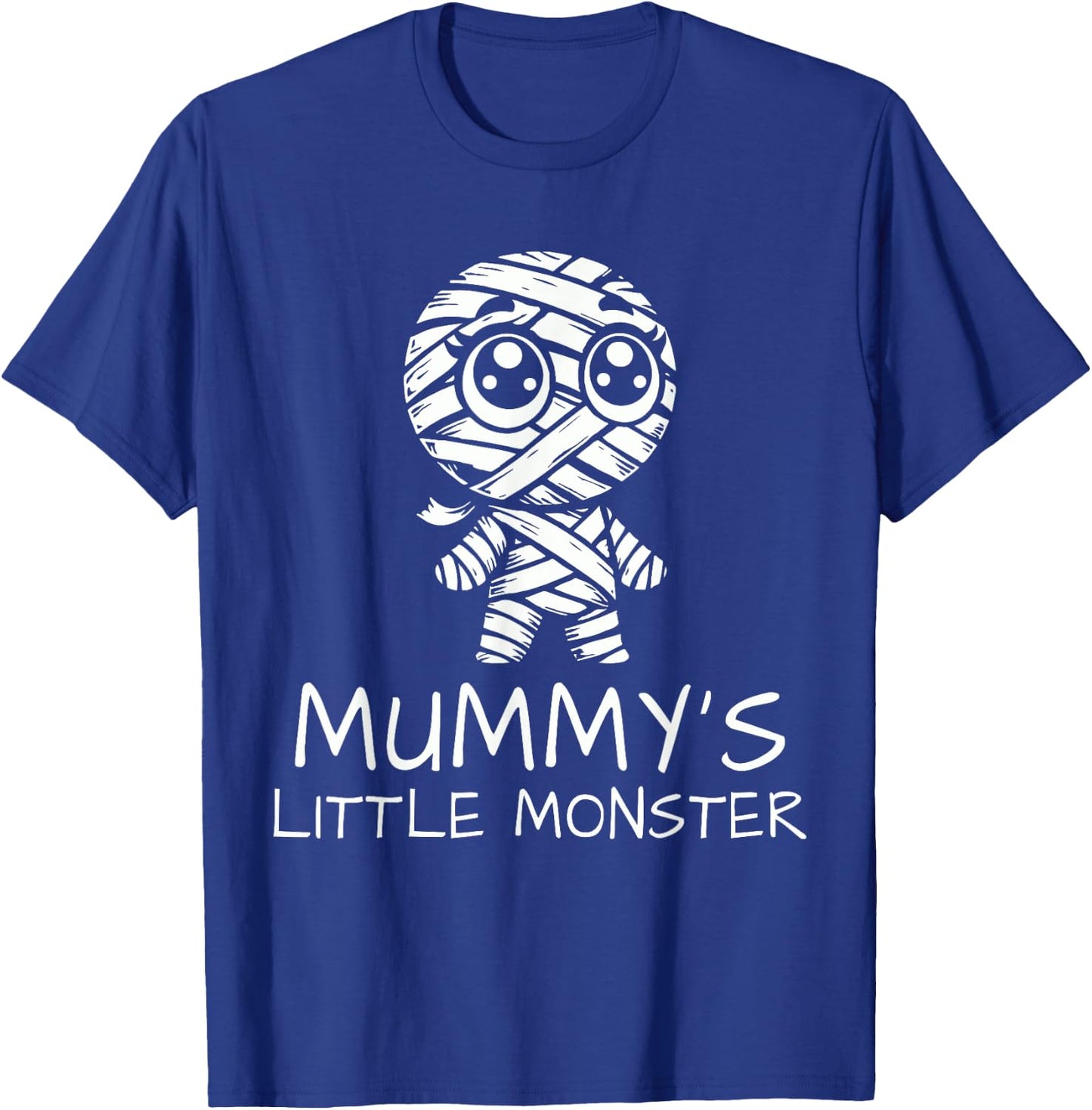 Mummy's Little Monster Halloween Costume T-Shirt - T-Shirt | Royal