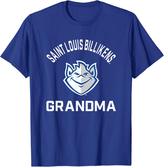 Saint Louis University SLU Billikens Arched Grandma T-Shirt - T-Shirt | Royal