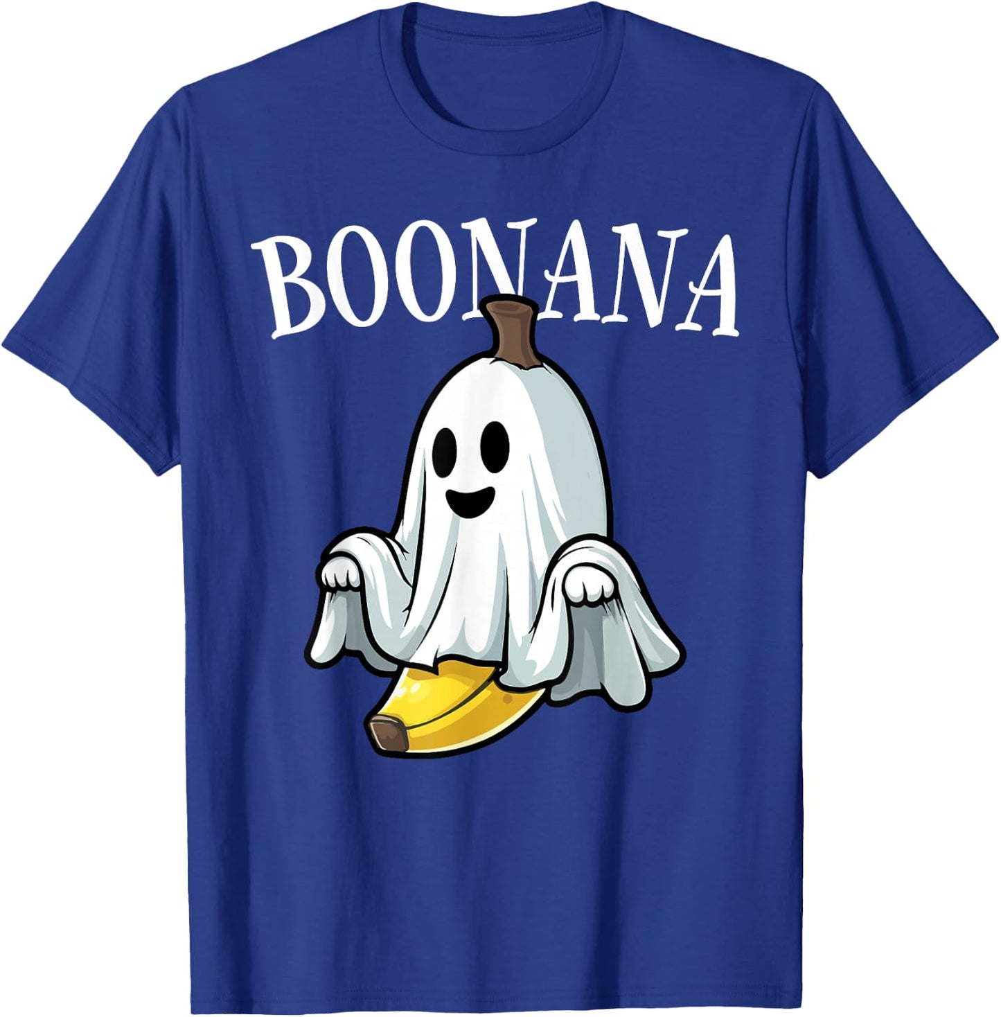 Cute Ghost Banana Costume Boonana Halloween Boys Girls Kids T-Shirt - T-Shirt | Royal