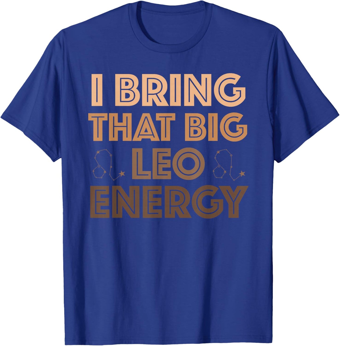 Leo Queen Vibes Melanated Women Big Leo Energy Melanin Afro T-Shirt - T-Shirt | Royal