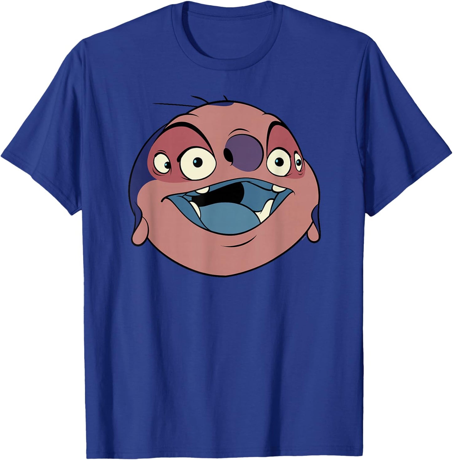 Disney Lilo & Stitch Jumba Jookiba Smiling Big Face Costume T-Shirt - T-Shirt | Royal