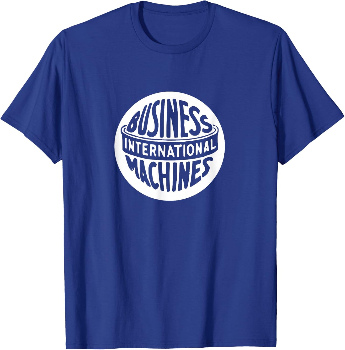 GrOovY~ International Business Machines T-Shirt - T-Shirt | Royal