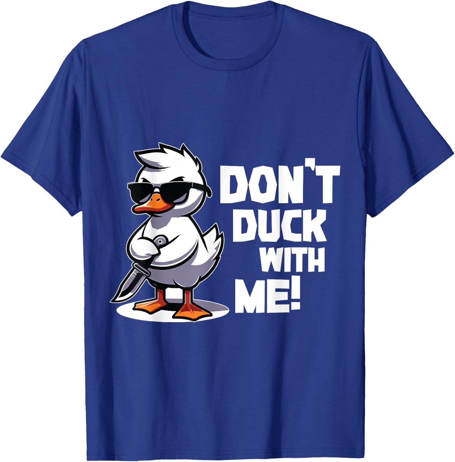 Duck Lover Art Men Women Boys Girls Rubber Duck Funny Ducks T-Shirt - T-Shirt | Royal