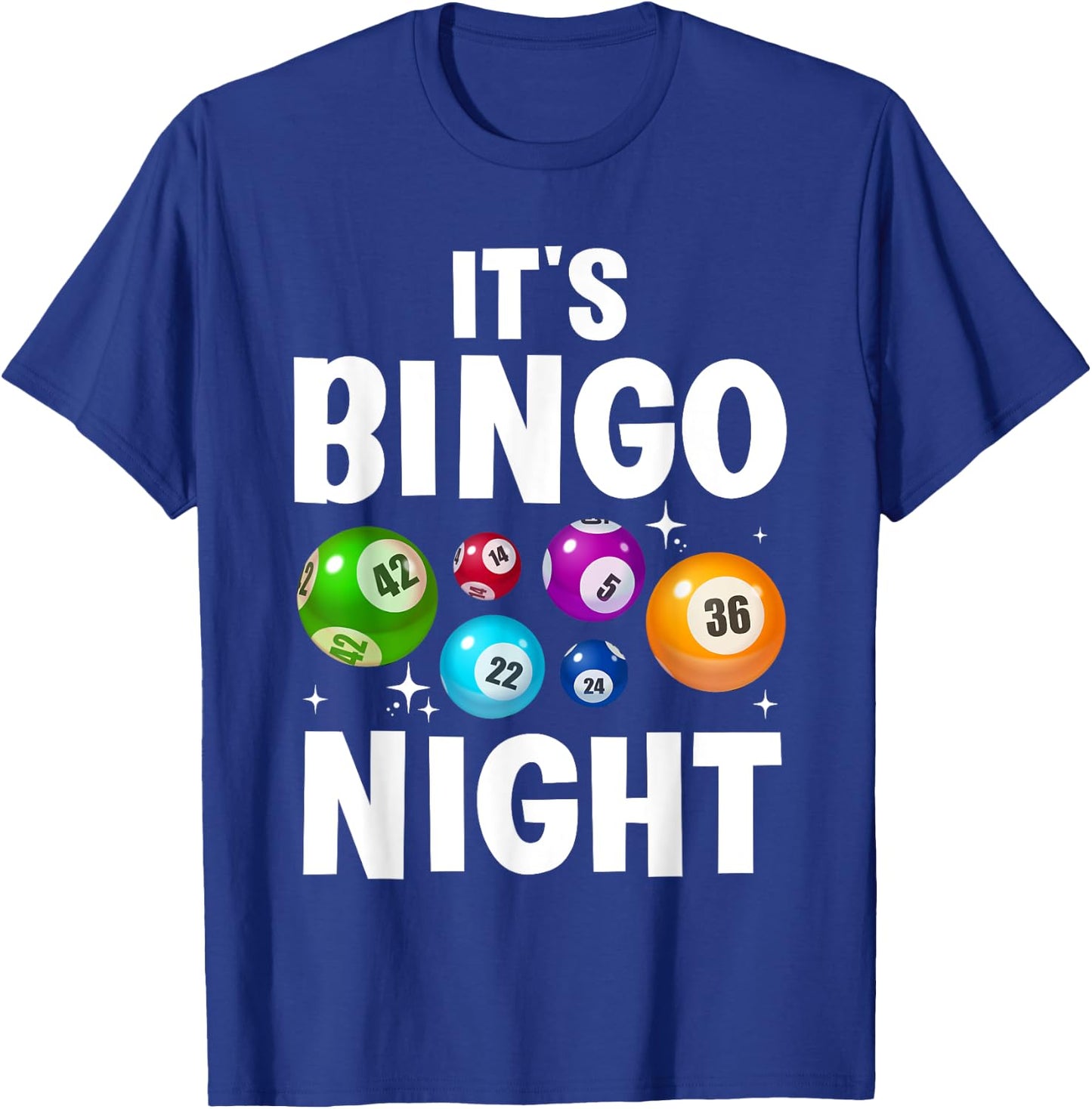 Bingo Night Novelty Women Bingo Lover Bingo Player T-Shirt - T-Shirt | Royal
