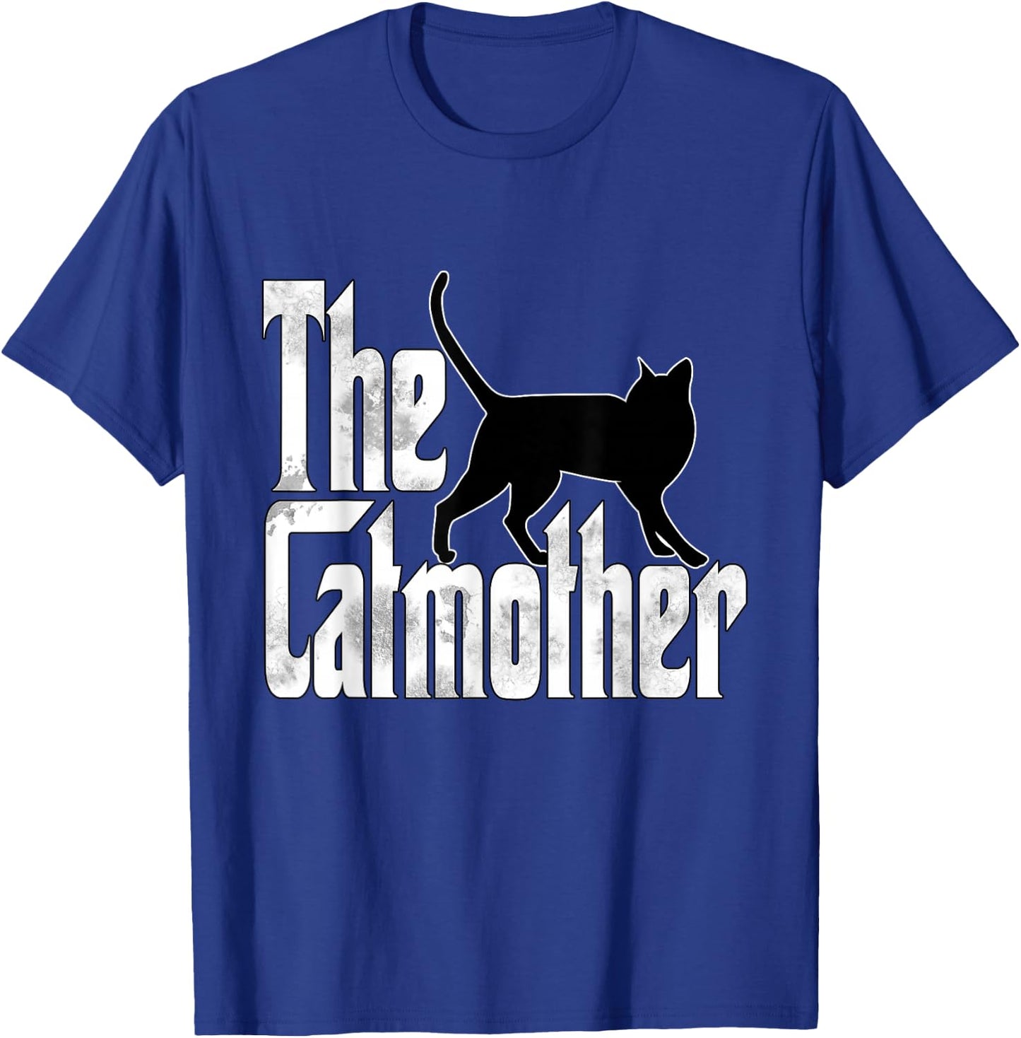 Funny Cat Mom Catmother Black Cat Mother Kitty Mommy T-Shirt - T-Shirt | Royal