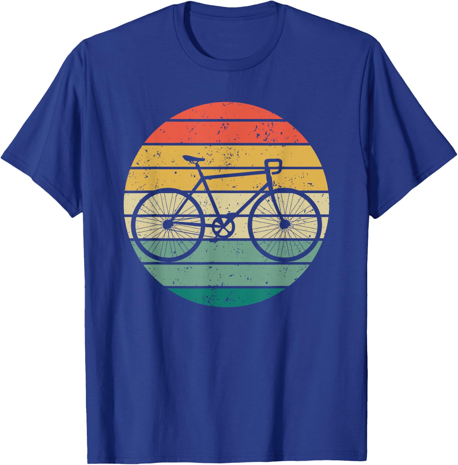 Vintage Racing Bicycle Funny Road Bike Racer Gift Men Women T-Shirt - T-Shirt | Royal