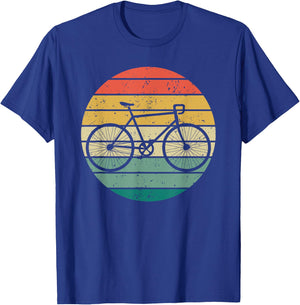 Vintage Racing Bicycle Funny Road Bike Racer Gift Men Women T-Shirt - T-Shirt | Royal