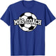 Mrs Coach Soccer Coach Wife Of A Soccer Coach T-Shirt - T-Shirt | Royal