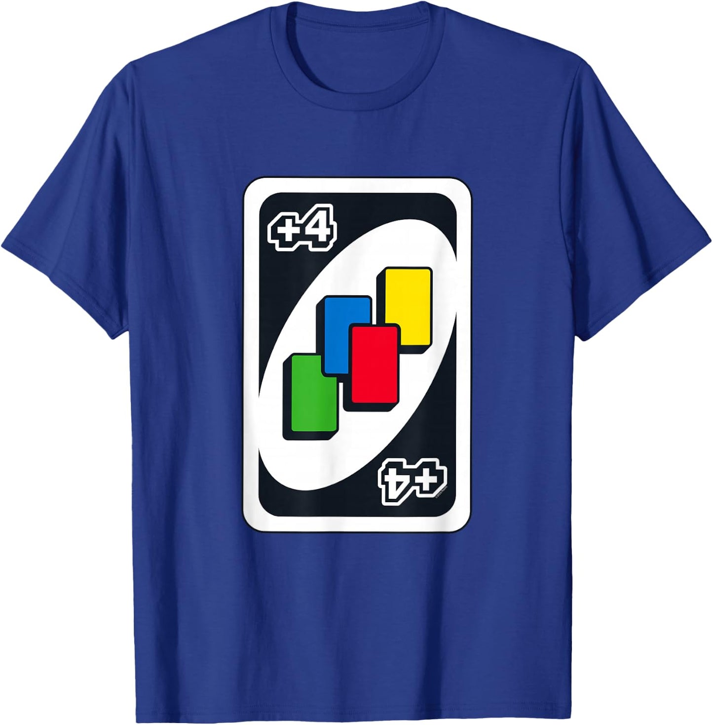 UNO - Draw Four T-Shirt - T-Shirt | Royal