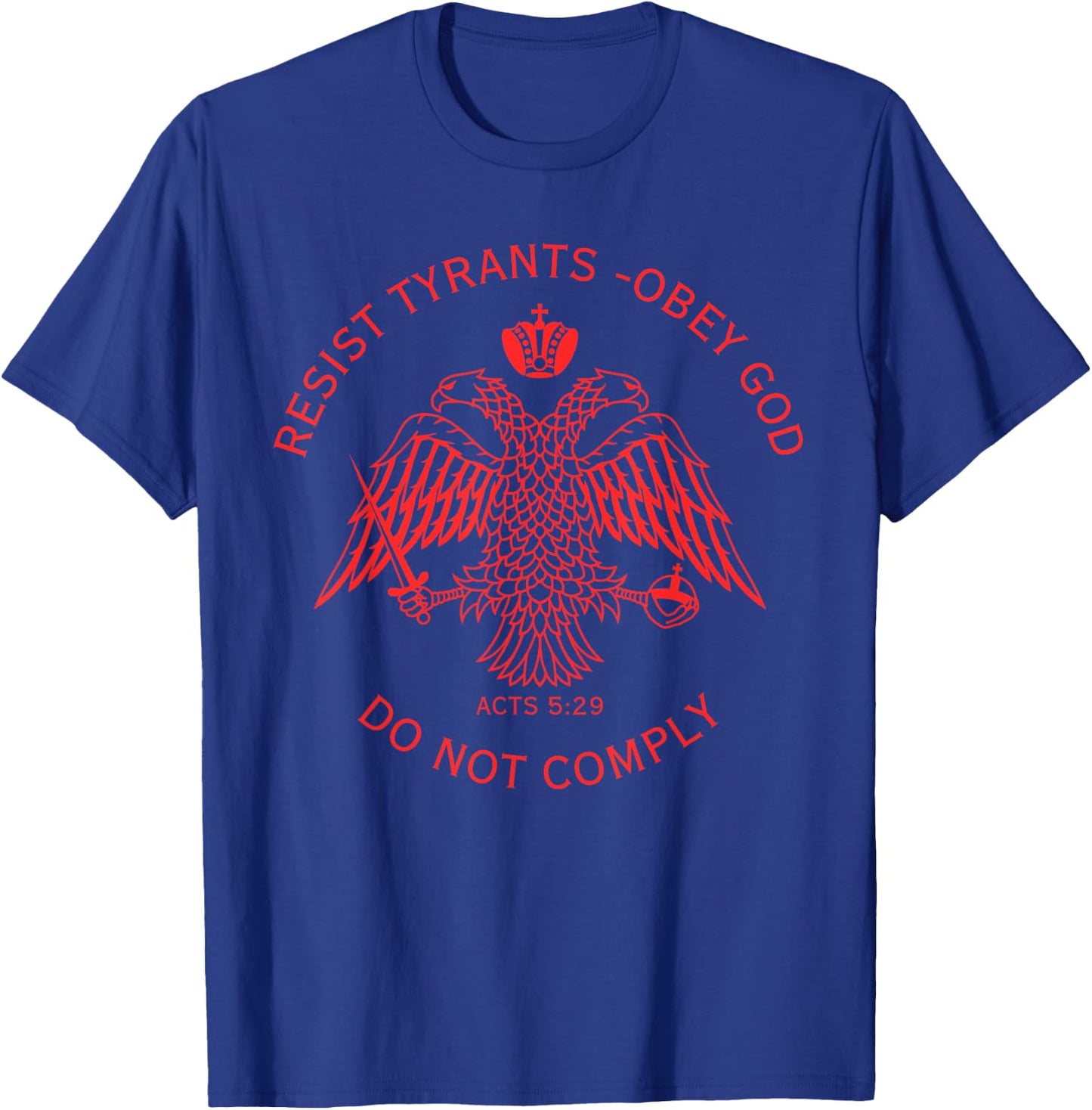 Eastern Orthodox Christian T-Shirt - T-Shirt | Royal