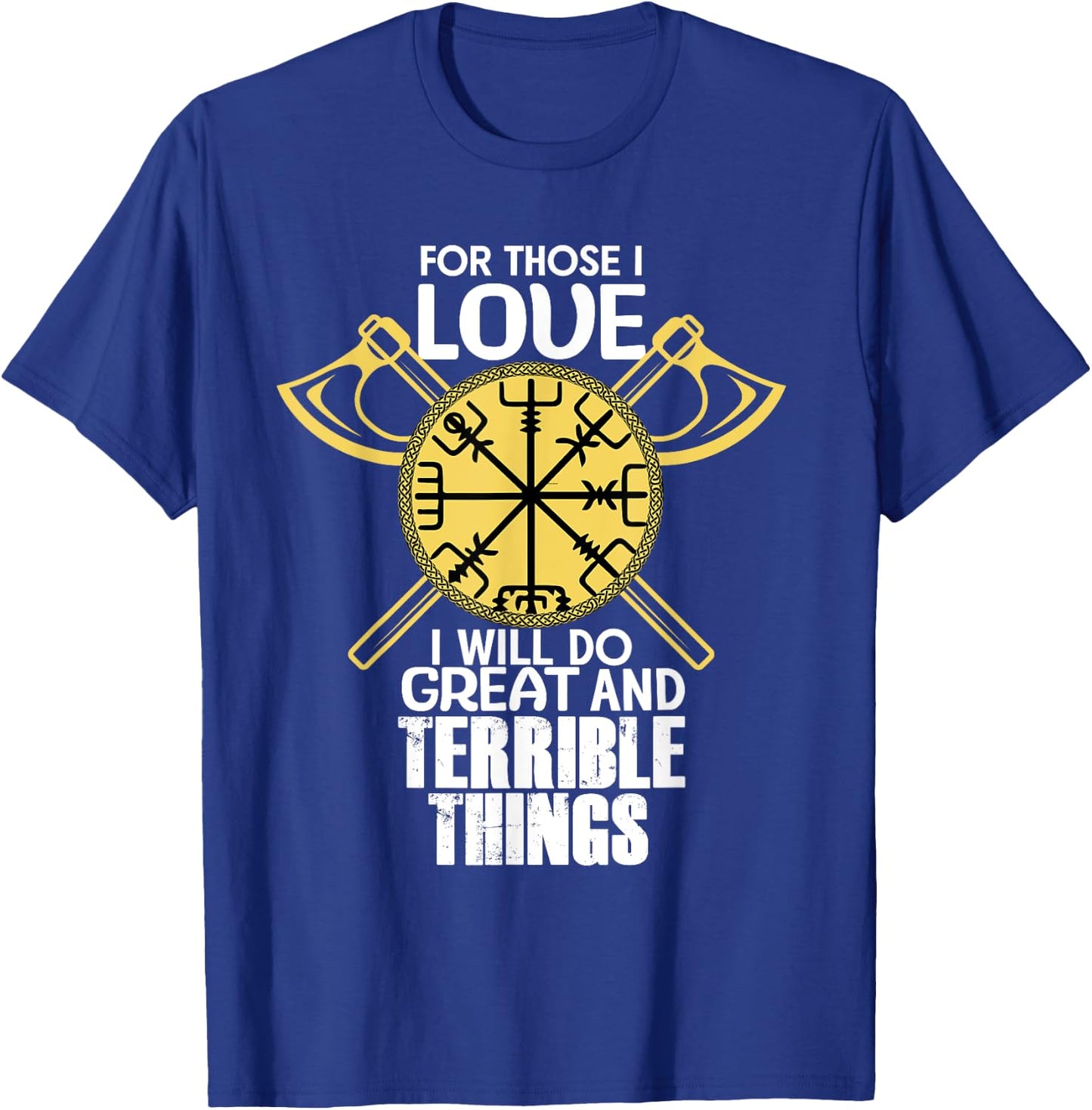 Viking Warrior Scandinavia Nordic Mythology Gift T-Shirt - T-Shirt | Royal