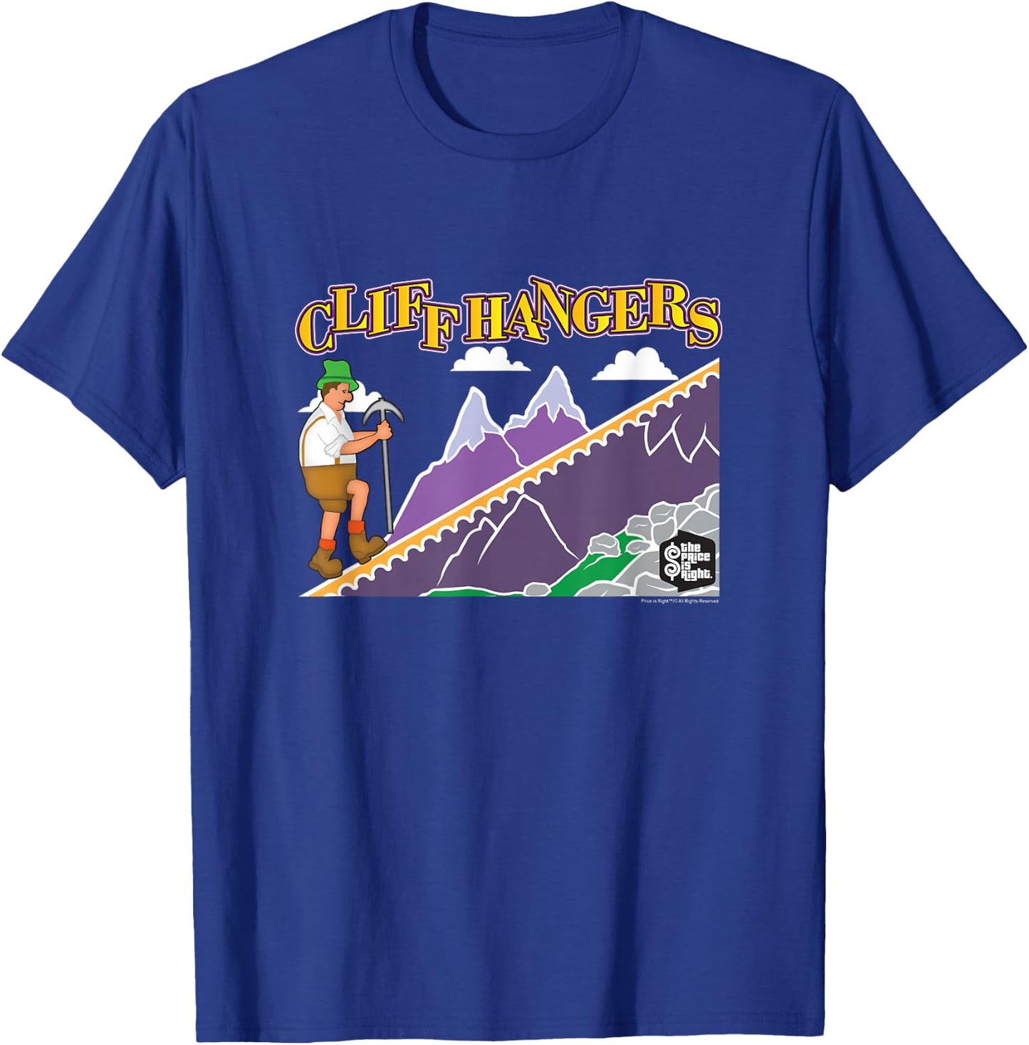 Price is Right - Cliffhangers T-Shirt - T-Shirt | Royal