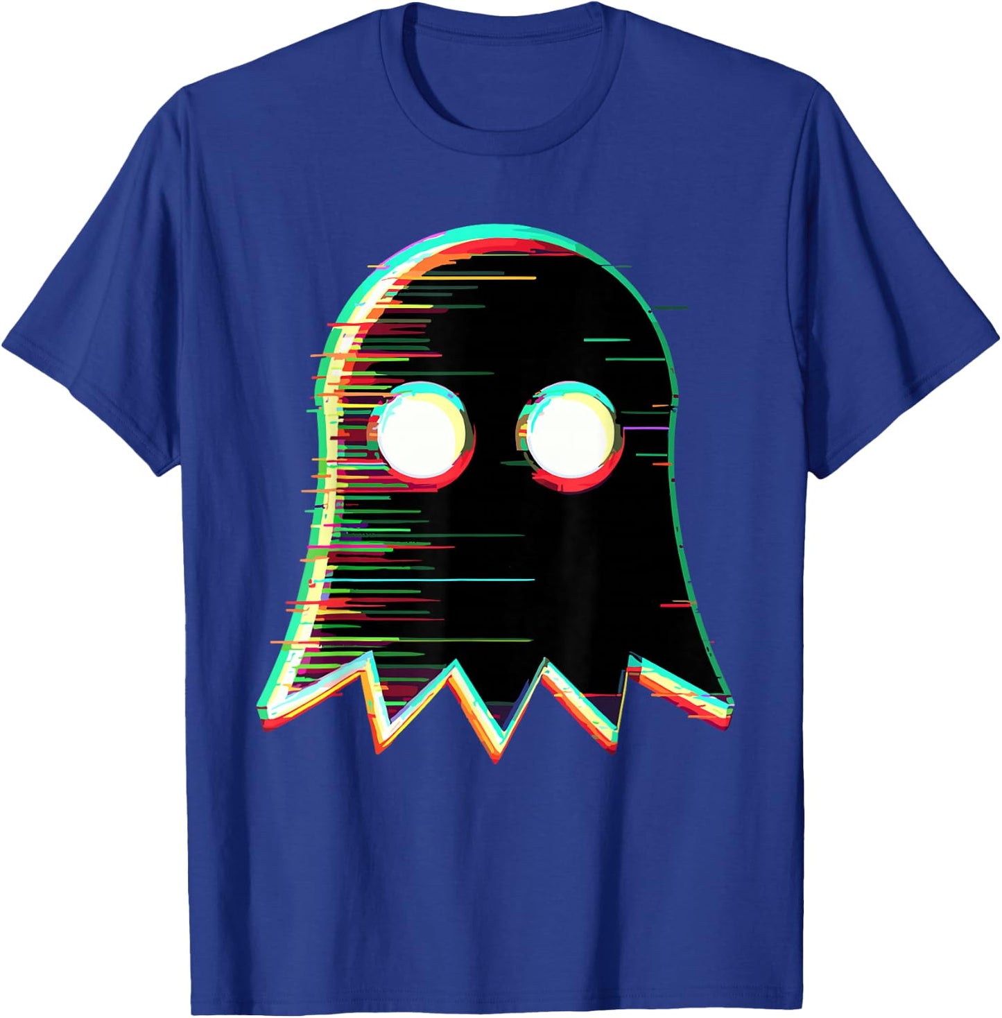 Ghost Vaporwave Halloween T-Shirt - T-Shirt | Royal