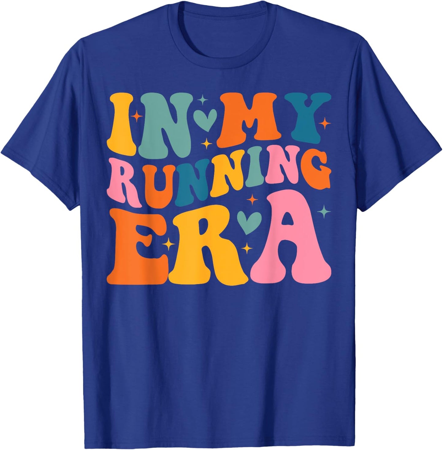 Groovy In My Running Era Runner T-Shirt - T-Shirt | Royal