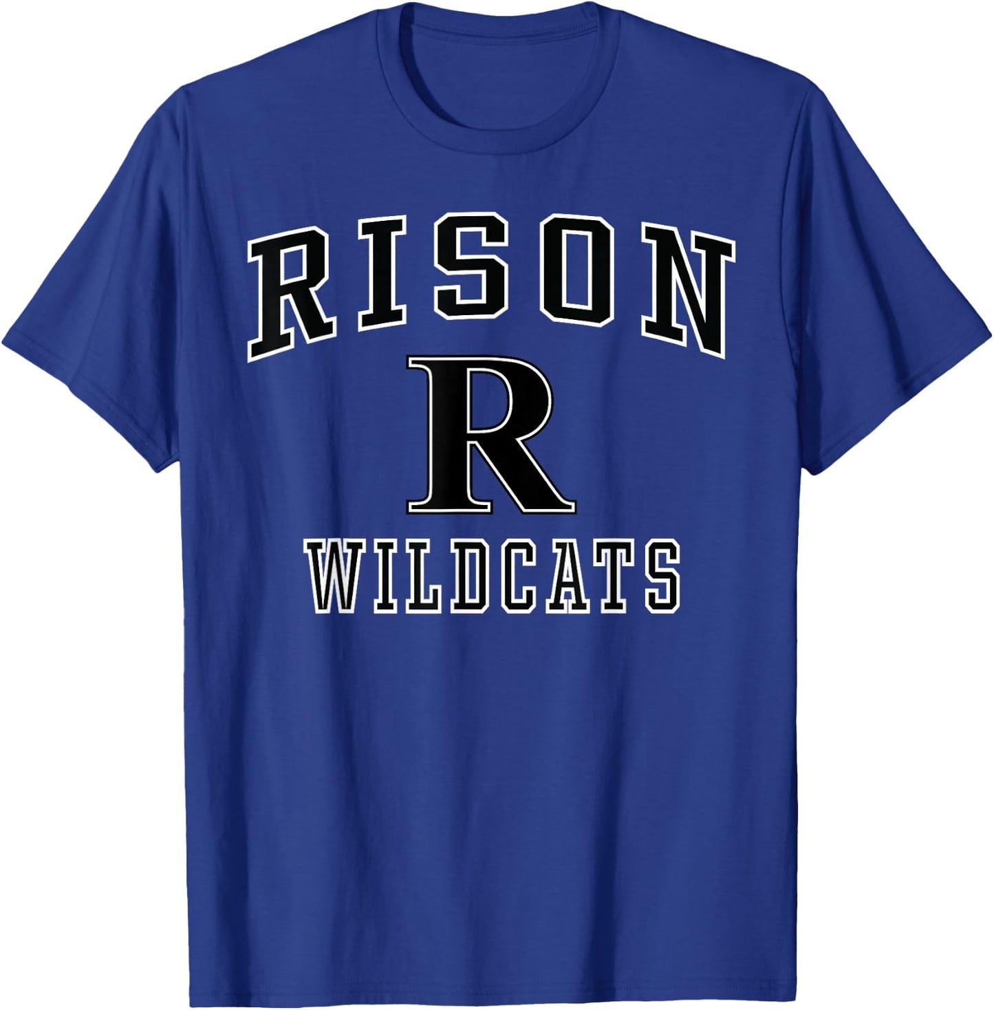 Rison High School Wildcats C1 T-Shirt - T-Shirt | Royal