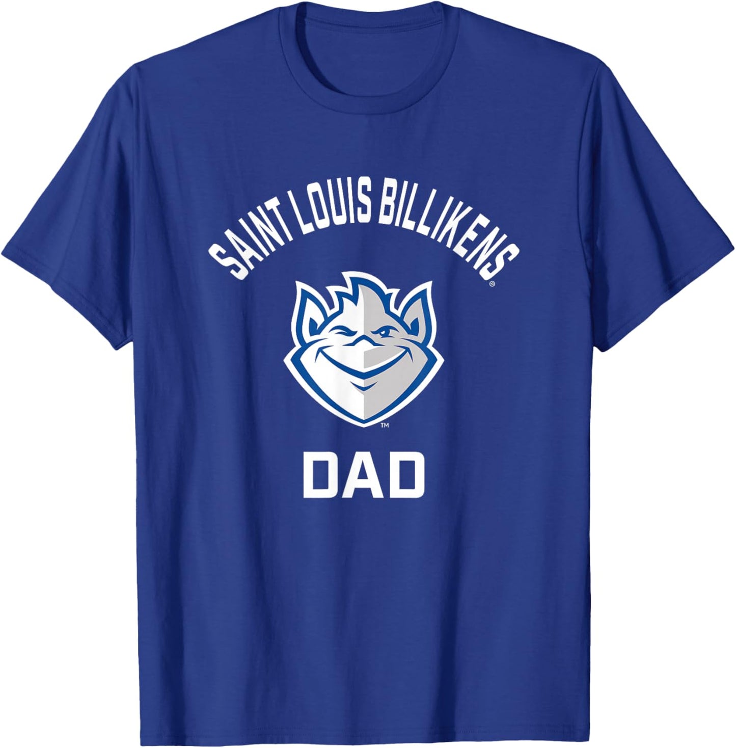 Saint Louis University SLU Billikens Arched Dad T-Shirt - T-Shirt | Royal