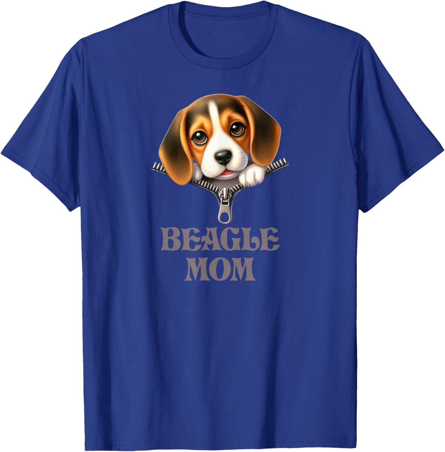 Beagle Mom T-Shirt - T-Shirt | Royal