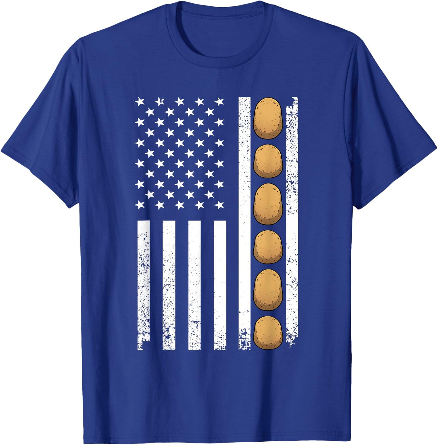 Potato Novelty Women Adult Toddler Gag Potato Lover T-Shirt - T-Shirt | Royal