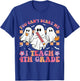 You Can't Scare Me I Teach 4th Grade Teacher Halloween Ghost T-Shirt - T-Shirt | Royal