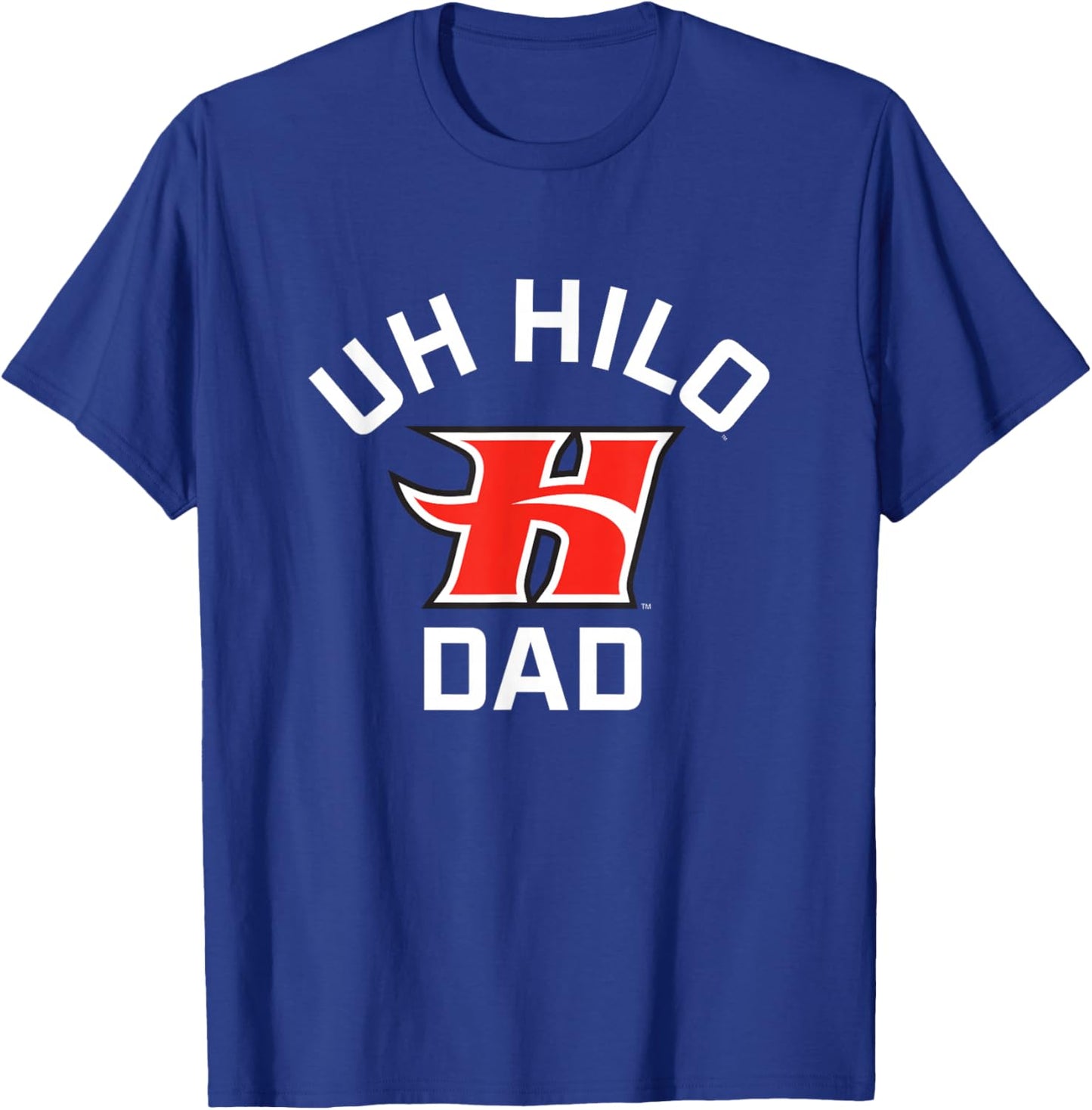 University of Hawaii at Hilo Vulcans Hilo Dad T-Shirt - T-Shirt | Royal