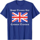 Happy Treason Day Colonial Traitors Funny British Flag Shirt T-Shirt - T-Shirt | Royal