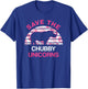 Save The Chubby Unicorns T-Shirt - T-Shirt | Royal