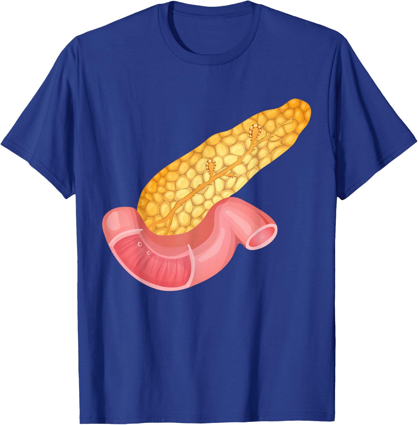 Human Body Organs Anatomy Group Costumes - Pancreas Costume T-Shirt - T-Shirt | Royal