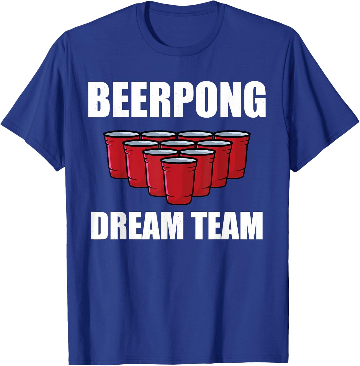 Beerpong Dream Team Beer Pong Jersey Champion Party Beer Pong T-Shirt - T-Shirt | Royal
