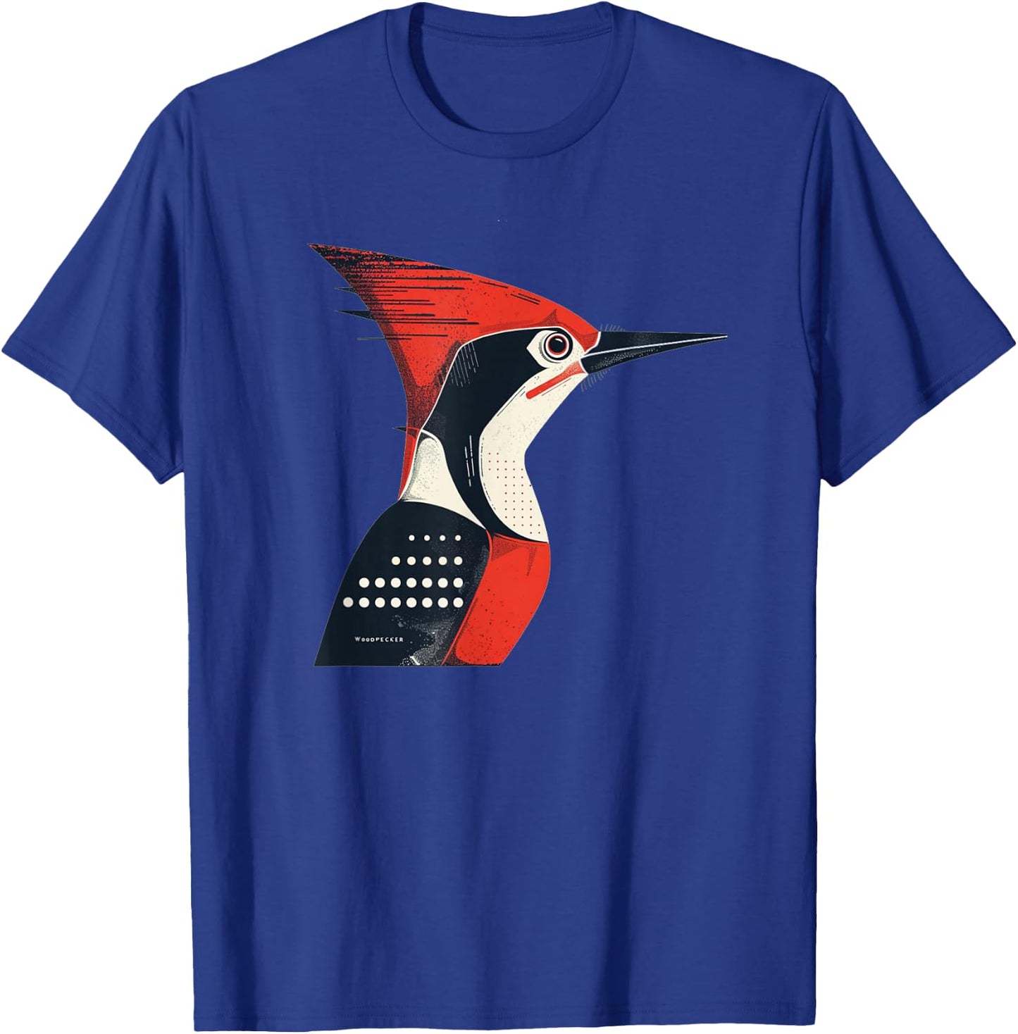 Funny Woodpecker Face Costume for Boys and Girls T-Shirt - T-Shirt | Royal