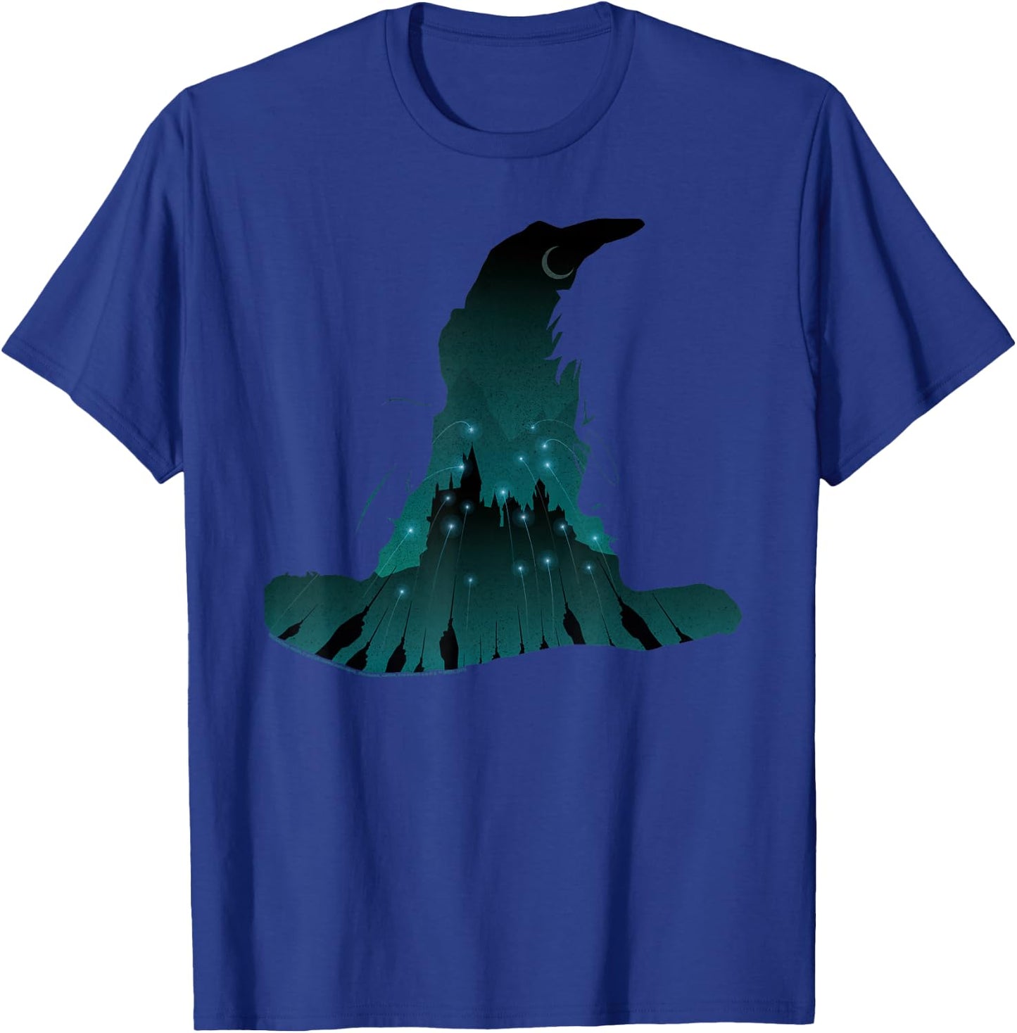 Harry Potter Sorting Hat and Hogwarts Attack T-Shirt - T-Shirt | Royal