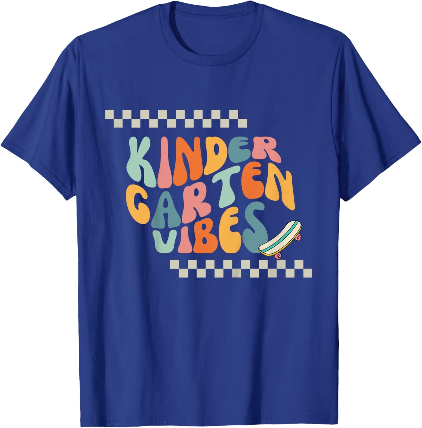 Youth Kindergarten Vibes T-Shirt - T-Shirt | Royal