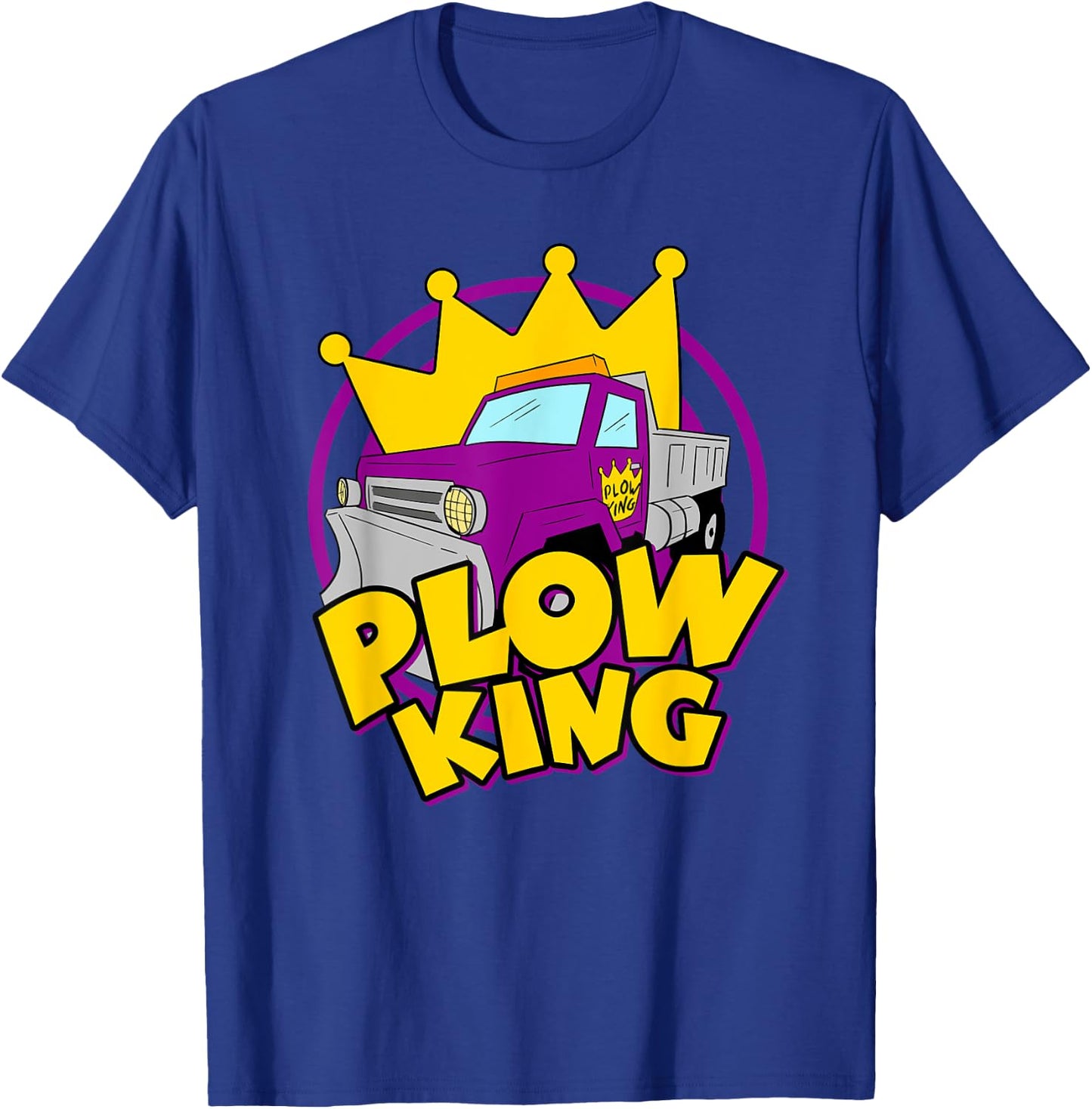 Plow King - The Healthy Competition T-Shirt - T-Shirt | Royal