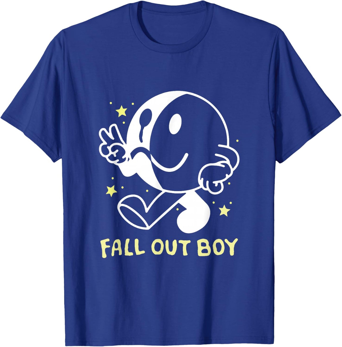 Fall Out Boy - Smile Frown Man T-Shirt - T-Shirt | Royal