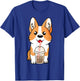Boba Milk Tea Corgi Dog Puppy Lover Kawaii Japanese Anime T-Shirt - T-Shirt | Royal