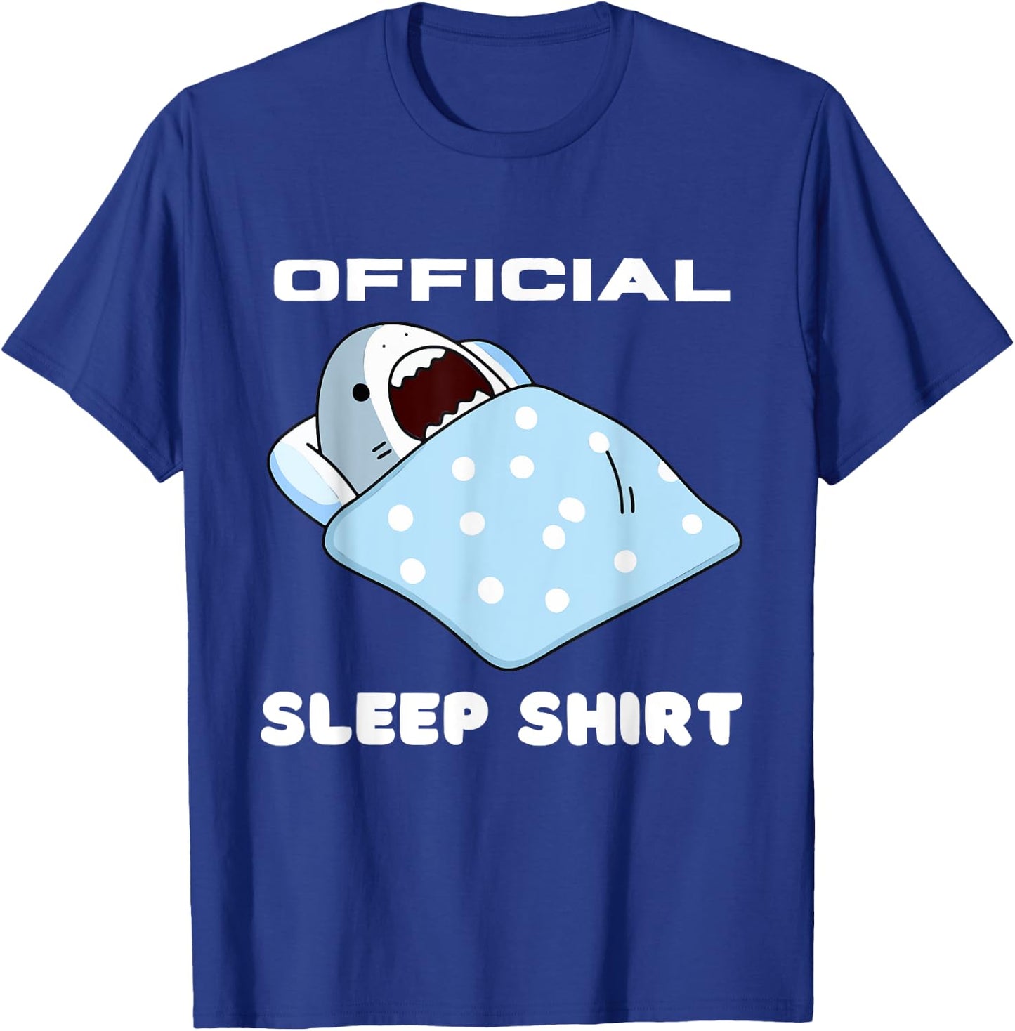 Shark Official Napping Pajamas Nightgown T-Shirt - T-Shirt | Royal