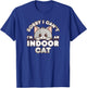 Shy Gray Kitty Sorry I Can't I'm An Indoor Cat Men Women Girls Kids T-Shirt - T-Shirt | Royal