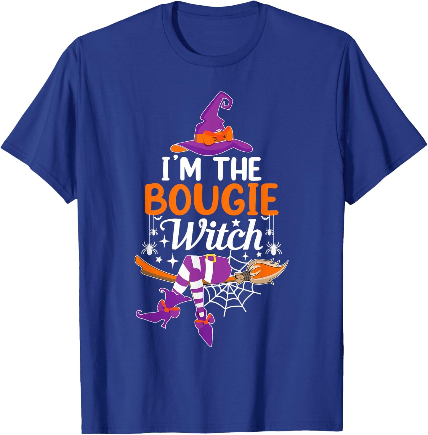 I'm The Bougie Witch Funny Halloween Family Matching T-Shirt - T-Shirt | Royal