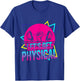 Lets Get Physical - Gym Fitness 80's Workout T-Shirt - T-Shirt | Royal