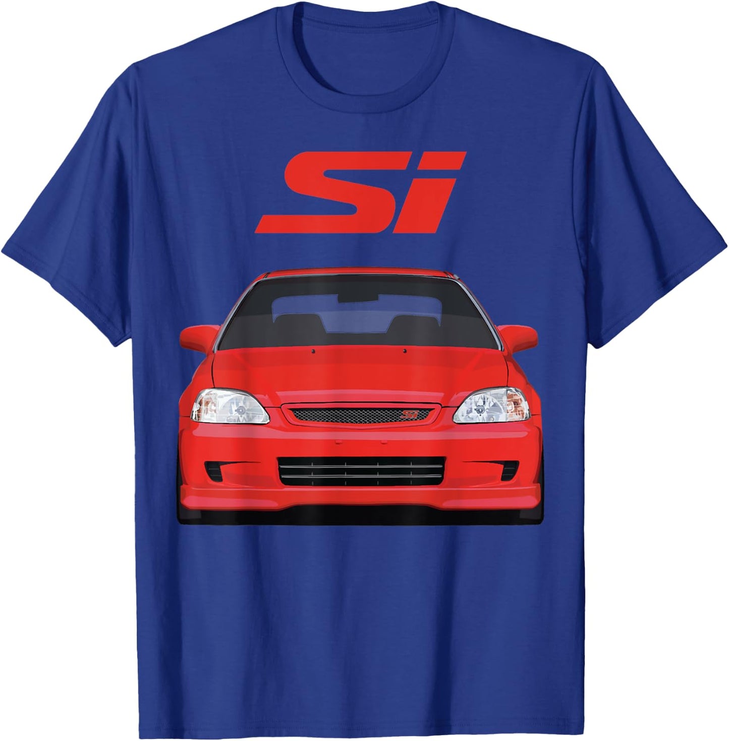 Civic Si JDM Japanese Car T-Shirt - T-Shirt | Royal