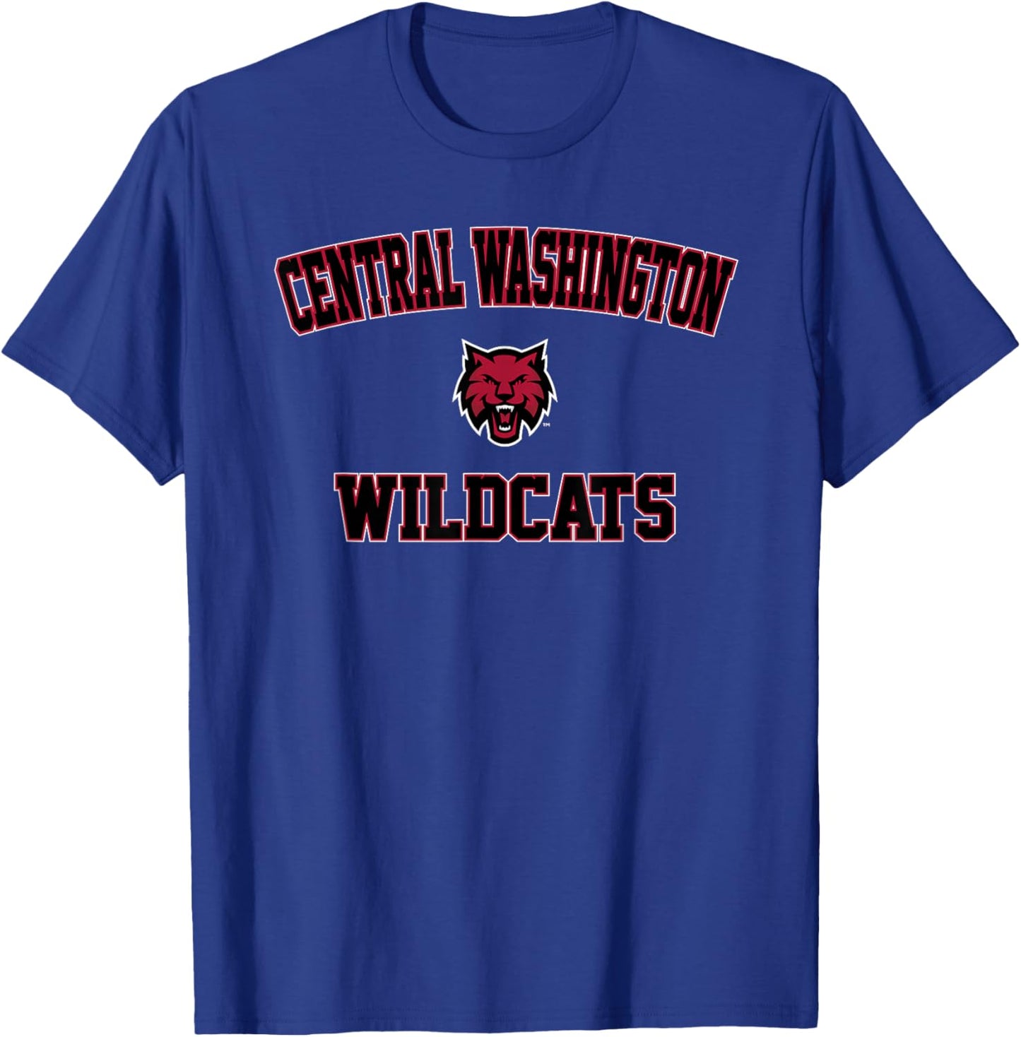 Central Washington University Wildcats Campus Classic T-Shirt - T-Shirt | Royal