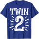 Twins Twin 2 T-Shirt - T-Shirt | Royal