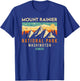 Mount Rainier Est 1899 Washington Retro National Park T-Shirt - T-Shirt | Royal
