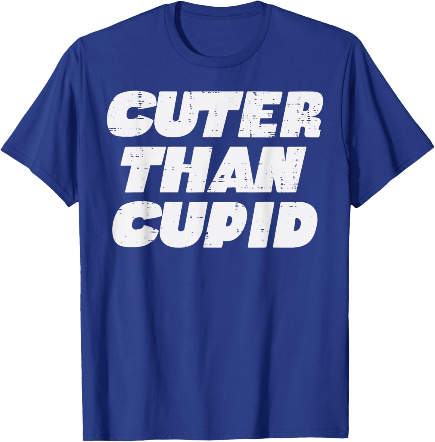 Valentines Day Cuter Than Cupid Toddler Boys Girls Kids Men T-Shirt - T-Shirt | Royal